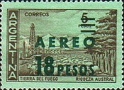 [Airmail - Airmail Stamp of 1959 Surcharged, type UF1]