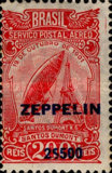 [Airmail - Issue of 1929-1930 Overprinted "ZEPPELIN" Surcharged, type DU2]