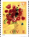 [Love Bouquet - Self-Adhesive Booklet Stamp, type EPI]