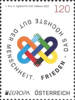 [EUROPA Stamp - Peace - The Highest Value of Humanity, type EAE]