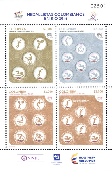 [America UPAEP - Olympic Games - Rio de Janeiro, Brazil, type ]