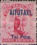 [Stamps of New Zealand Overprinted in Red or Blue, type B]