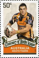 [The 100th Anniversary of the Rugby League, type CZC]