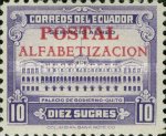 [Overprinted "POSTAL", type ZA]