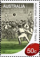 [The 150th Anniversary of the Australian Football, type DBB]