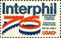 [International Stamp Exhibition "Interphil" - Philadelphia, type ANA]