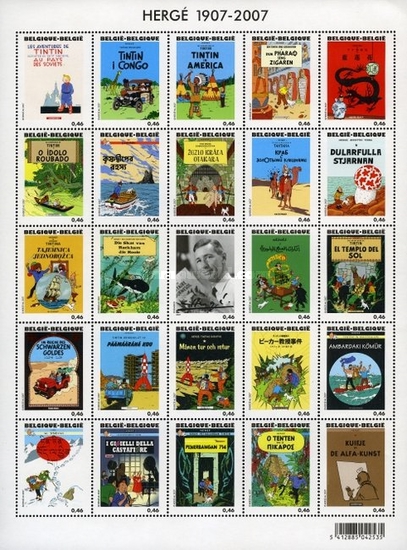 [The 100th Anniversary of the Birth of Hergé, type ]