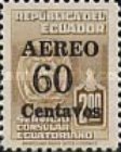 [Airmail - Consular Service Stamps Overprinted "AEREO" and Surcharged, type ABD]