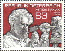[The 50th Anniversary of the Death of Anton Hanak, type AXE]