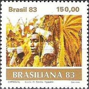 [International Stamp Exhibition "Brasiliana 83" - Rio de Janeiro, Brazil - Carnival, type BUU]