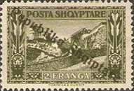 [No. 113-119 With Different Overprint, type AM6]