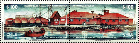 [The 40th Anniversary of Captain Arturo Prat Antarctic Naval Base, type ]