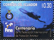 [The 100th Anniversary of International Amateur Swimming Association, type DLN]