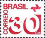[Numeral and P.T.T. Symbol, type AXL]