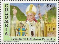 [Airmail - Visit of Pope John Paul II, type BAR]