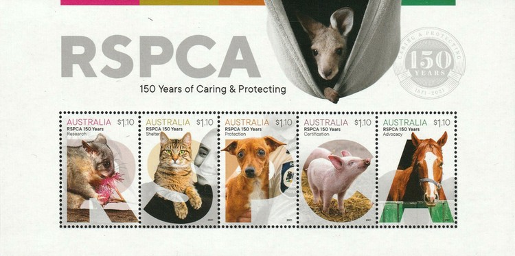 [The 150th Anniversary of the RSPCA - Royal Societies for the Prevention of Cruelty to Animals, type ]