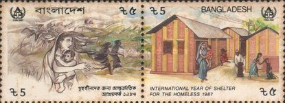[International Year of Shelter for the Homeless, type HK]