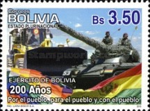 [The 200th Anniversary of the Army of Bolivia, type BNK]