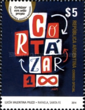 [The 100th Anniversary of the Birth of Julio Cortázar, 1914-1984, type DUL]