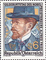 [The 125th Anniversary of the Birth of Nobel Prize Recipient Alfred Fried, type BFI]