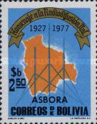[The 50th Anniversary of the Bolivian Radio, type WA]