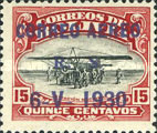 [Airmail - Issue of 1924 Overprinted "CORREO AEREO R. S. 6-V-1930", type AV6]