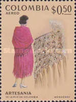 [Airmail - Colombian Crafts and Products, type AJT]