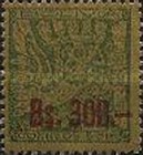 [Unissued Tiahuanacu Excavation stamps Surcharged as in "Design from Gate of the Sun", type IV]