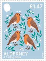 [Alderney 12 Days of Christmas, type AFD]