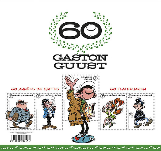 [The 60th Anniversary of the Gaston Comic Strip, type ]