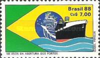 [The 180th Anniversary of the Opening of Brazilian Ports to Free Trade, type CGA]