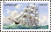 [Ships of the Merchant Marine - Self-Adhesive Stamps (44 cents), type FWE]