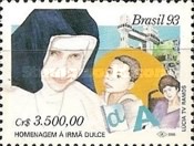 [Sister Dulce Commemoration, Founder of Santo Antonio Hospital and Simoes Filho Educational Centre, type CQH]