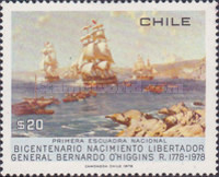 [The 200th Anniversary of the Birth of Bernardo O'Higgins, type YA]