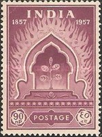[The 100th Anniversary of the Indian Mutiny, type DL]