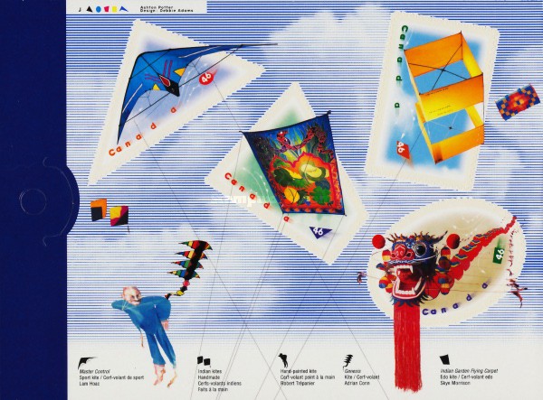 [Stamp Collecting Month - Kites, Self-Adhesive, type ]