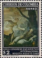 [Airmail - The 39th International Eucharistic Congress, Bogota, type AGG]
