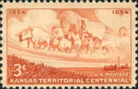 [The 100th Anniversary of the Kansas Territory, type TS]