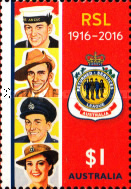 [The 100th Anniversary of the RSL - The Returned & Services League of Australia, type EHC]