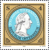 [The 200th Anniversary of the Edict of Toleration, type AUD]