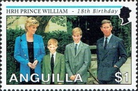 [The 18th Anniversary of the Birth of Prince William, type AOU]