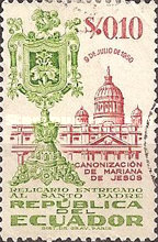 [The 2nd Anniversary of Canonization of St. Mariana de Jesus, type ZY]