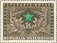 [The 50th Anniversary of Esperanto in Austria, type TR]