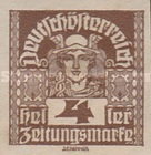 [Newspaper Stamps - Thin White Paper, type XBN1]