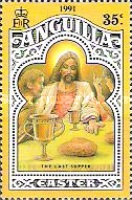 [Easter - "1991" on Stamps, type AEI1]