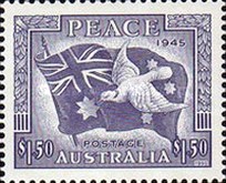[The 50th Anniversary from the Ending of the World War II, type AXI]