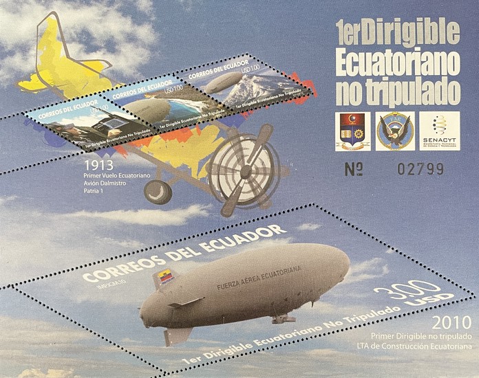 [The 1st Unmanned Airship of the Ecuadorian Armed Forces, type ]