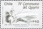 [The 400th Anniversary of "Don Quixote de la Mancha", Novel by Miguel de Cervantes and the 120th Anniversary of Language Academy, type BSA]