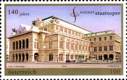 [The 140th Anniversary of the Vienna State Opera House, type CRT]