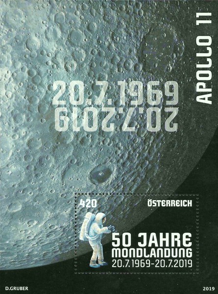 [The 50th Anniversary of the Apollo 11 Mission to the Moon, type ]